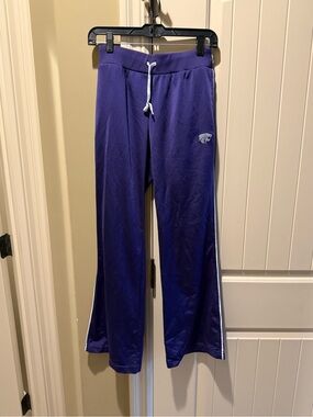 Nike Purple women’s track pant with silver/gray trim